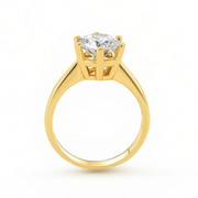 Melden Alex 14k Gold Ring Solitaire Round 1.00ct Diamond