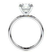 Melden Izzy 14k White Gold Ring Solitaire Round 1.00ct Diamond