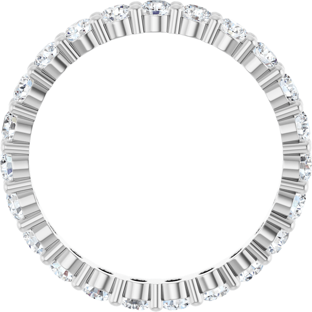 Melden Eva 14K White Gold 2.5mm Eternity Band 1 3/8 CTW Lab-Grown Diamond