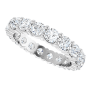 Melden Eva 14K White Gold 3.5mm Eternity Band 3 1/4 CTW Lab-Grown Diamond