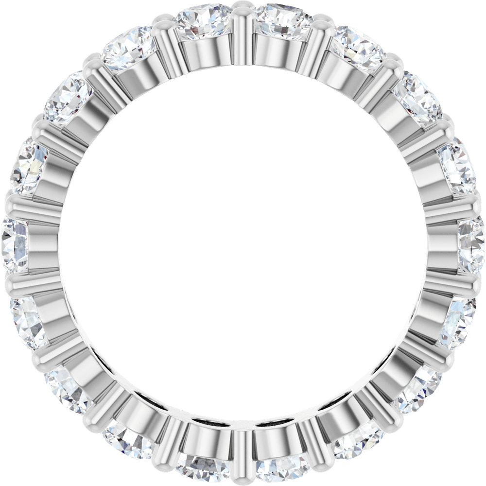 Melden Eva 14K White Gold 3.5mm Eternity Band 3 1/4 CTW Lab-Grown Diamond