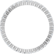 Melden Eva 14K White Gold 1.5mm Eternity Band 1/2 CTW Lab-Grown Diamond