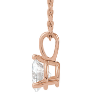 Melden Eda diamond necklace in 14K Rose Gold