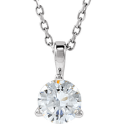 Melden Eda diamond necklace in 14K White Gold