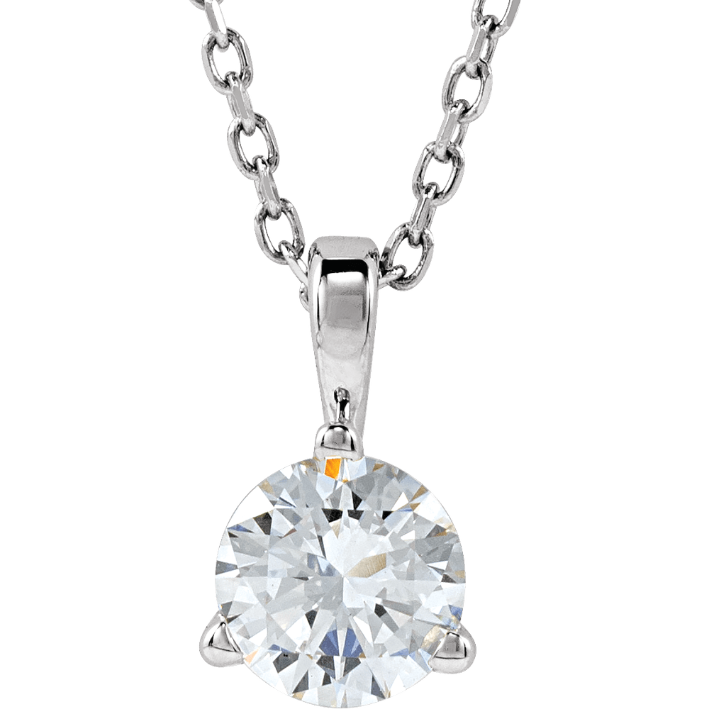 Melden Eda diamond necklace in 14K White Gold