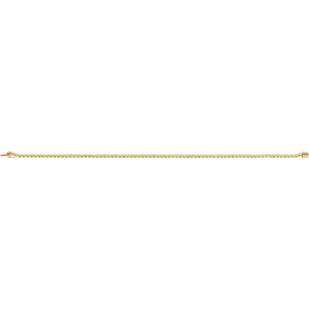 Melden 14k Gold Tennis Bracelet 1ct Total Diamond