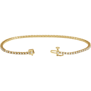 Melden 14k Gold Tennis Bracelet 1ct Total Diamond