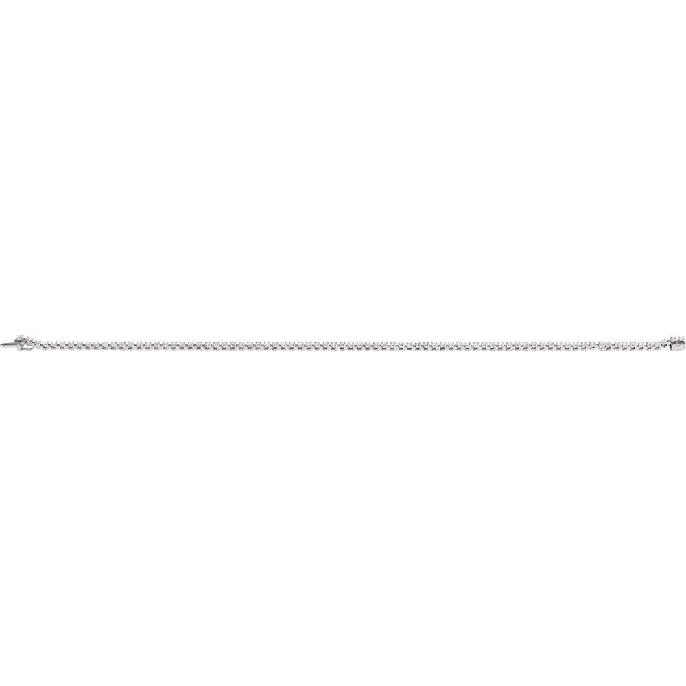 Melden 14k White Gold Tennis Bracelet 1ct Total Diamond