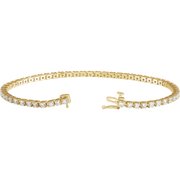 Melden 14k Gold Tennis Bracelet 3ct Total Diamond