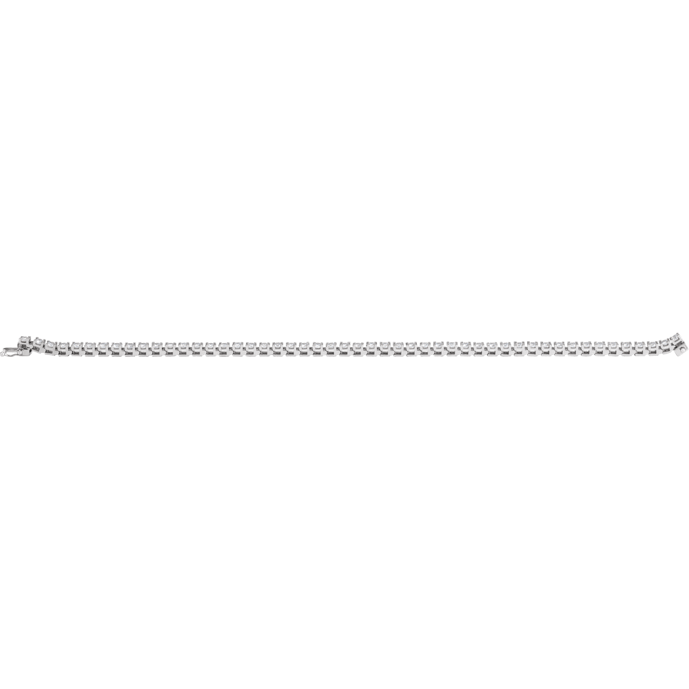 Melden 14k White Gold Tennis Bracelet 4ct Total Diamond