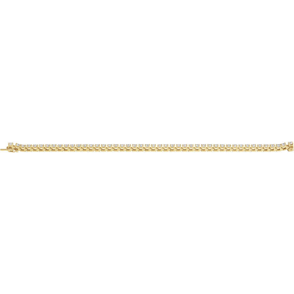 Melden 14k Gold Tennis Bracelet 5ct Total Diamond