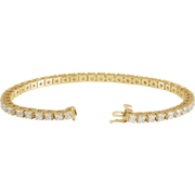 Melden 14k Gold Tennis Bracelet 5ct Total Diamond