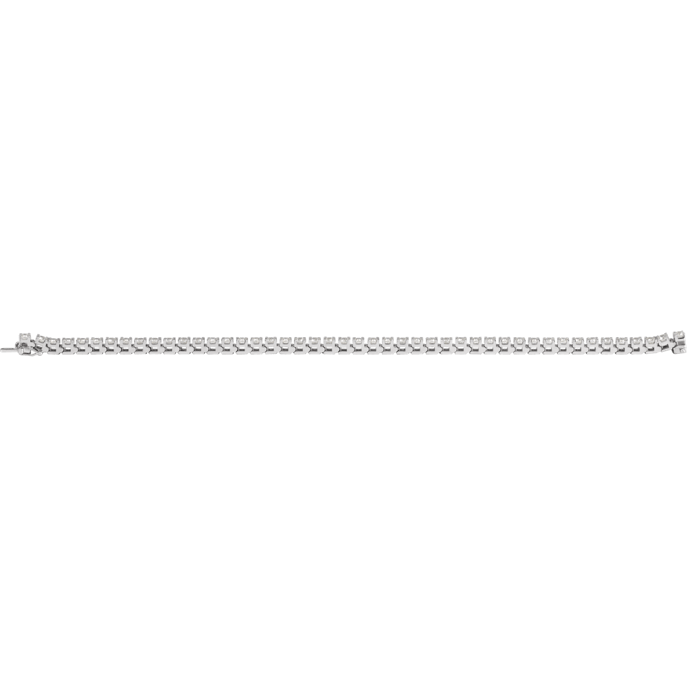 Melden 14k White Gold Tennis Bracelet 5ct Total Diamond