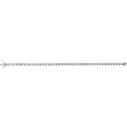 Melden 14k White Gold Tennis Bracelet 5ct Total Diamond