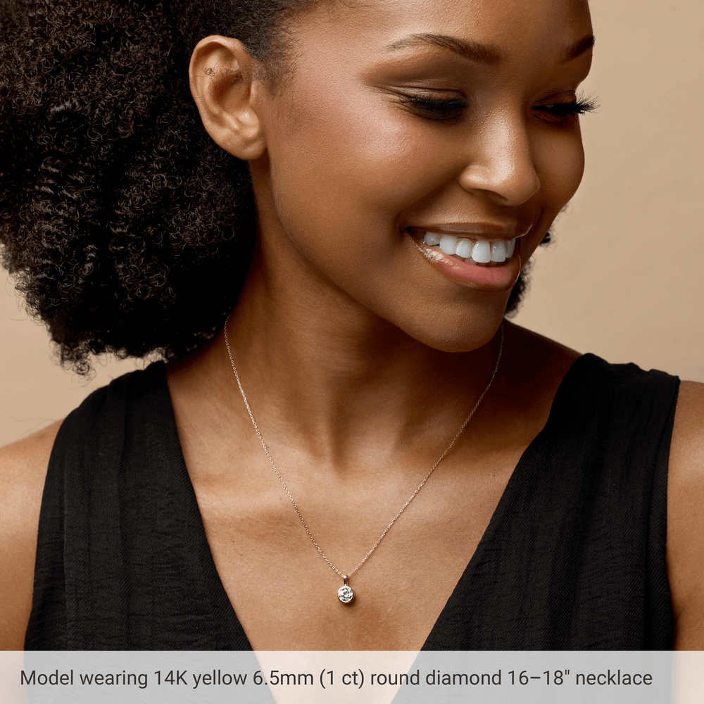 Melden Megan diamond pendant in 14K White Gold
