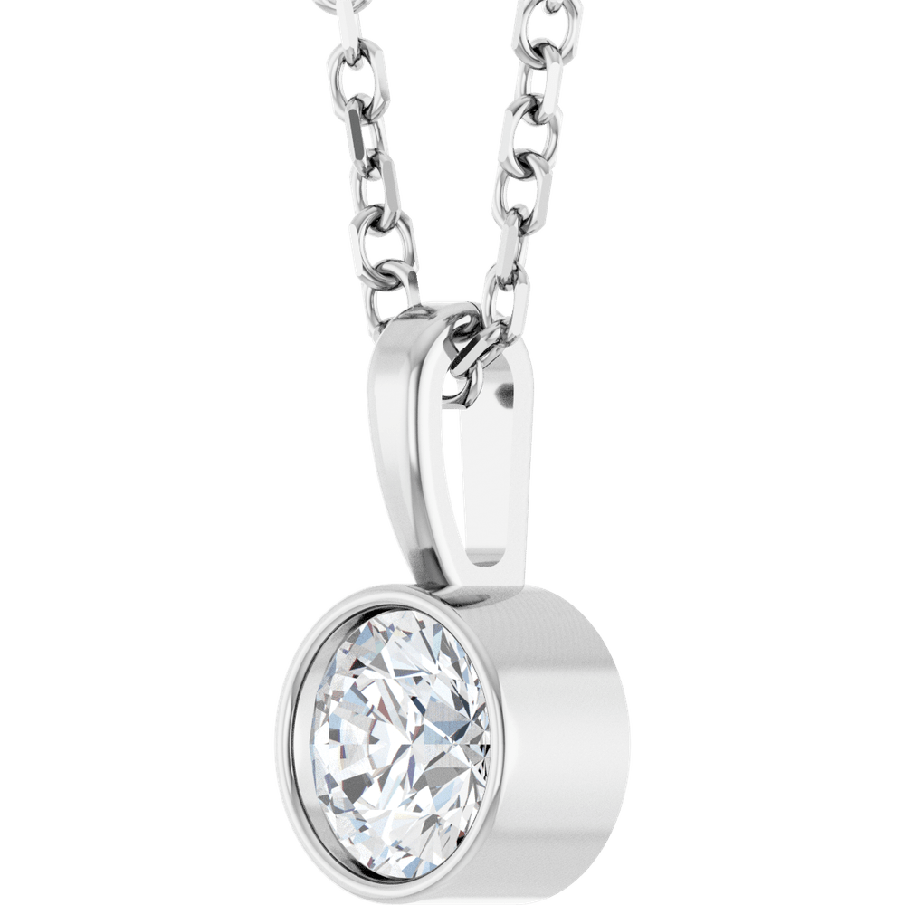 Melden Megan diamond pendant in 14K White Gold