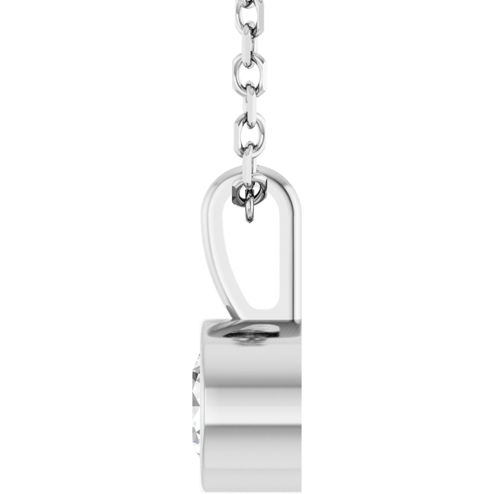 Melden Megan diamond necklace in 14K White Gold