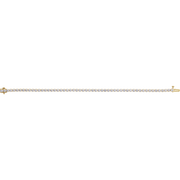 Melden 14k Gold Line Tennis Bracelet 5ct Total Diamond